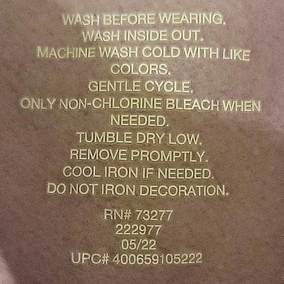 Sonoma Goods For Life Girl's Purple Pull Over Sweatshirt size XL 14/16 - Picture 5 of 5